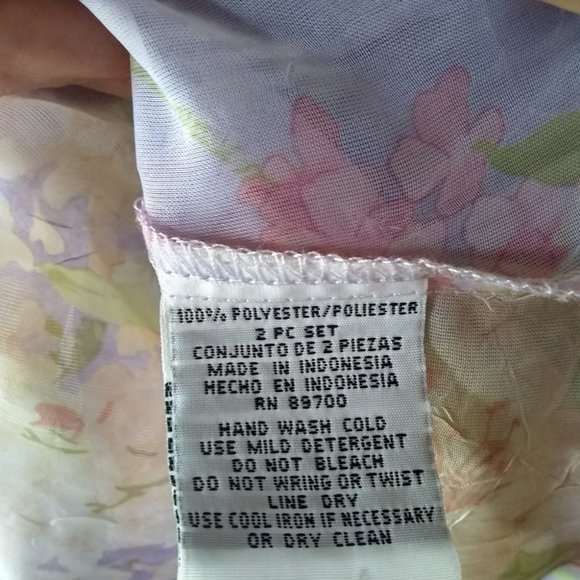 Two-Piece Floral Dress - Picture 6 of 9